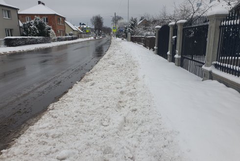 sniegas kelias