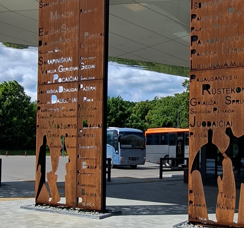 Jurbarko autobusu stotis.