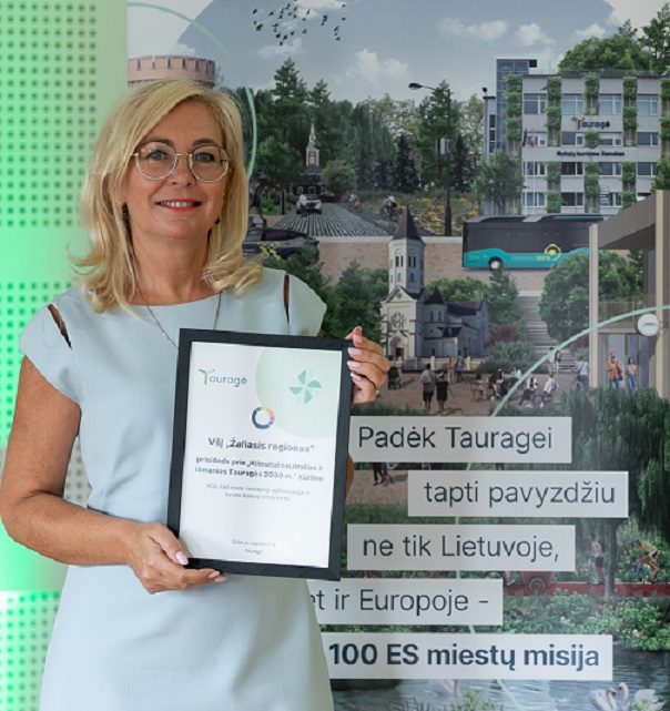 VšĮ „Žaliasis regionas“ direktorė Gaiva Mačiulaitienė