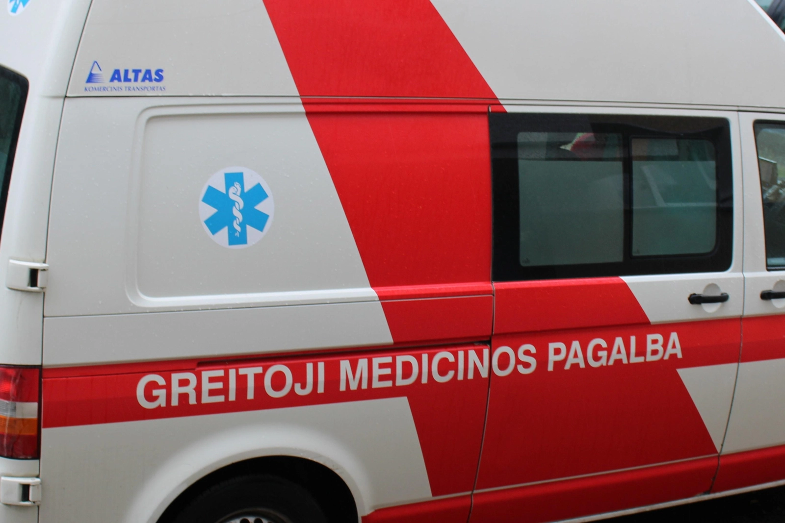 Apie sužalotą moterį pranešė medikai