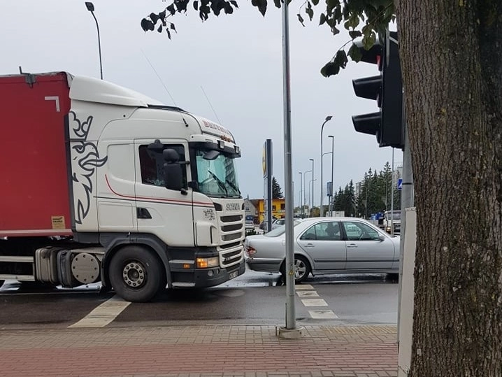Avarija prie „Lidlo“
