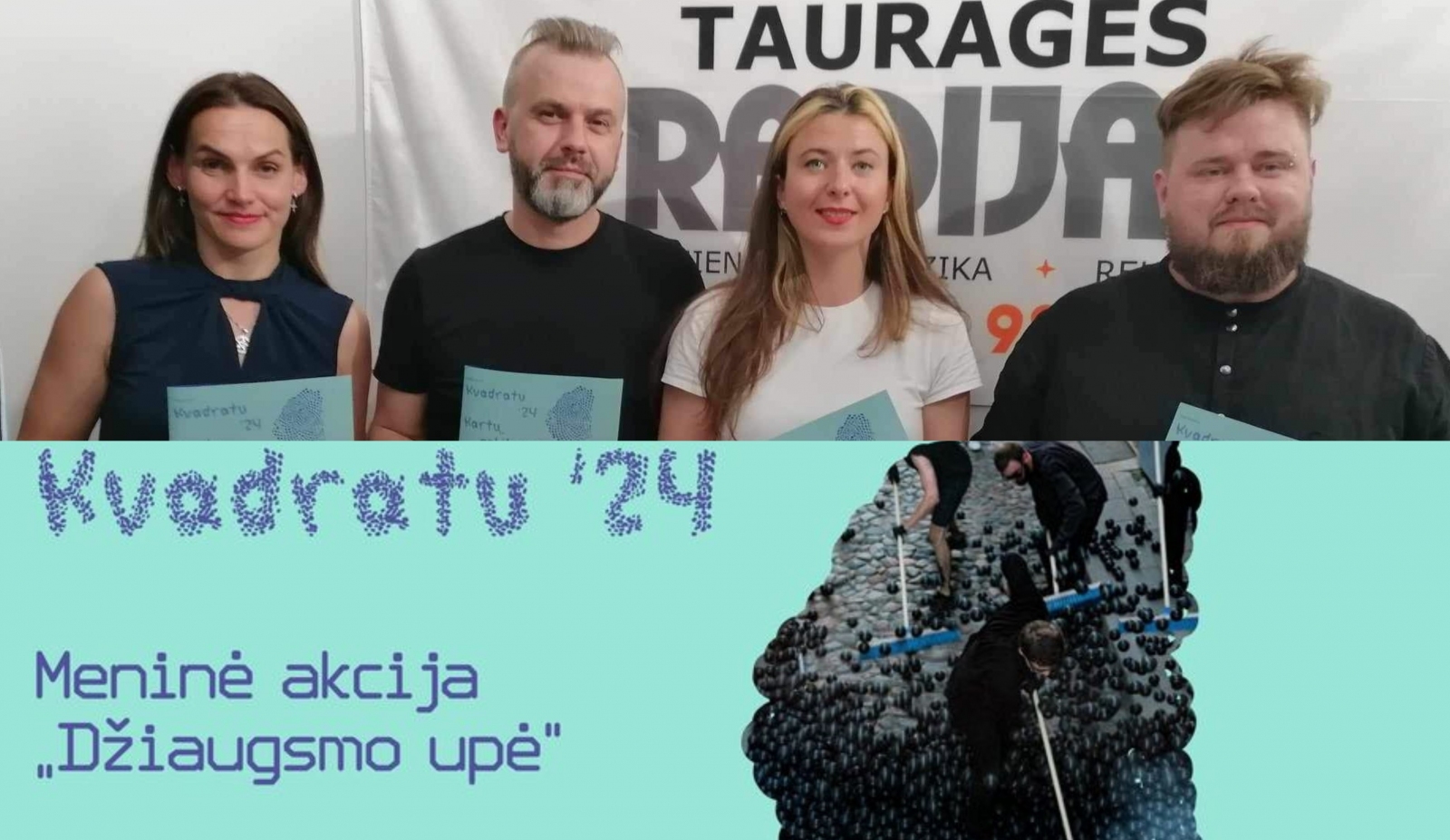 Festivalis „Kvadratu 2024“ šiemet kviečia kartų polilogui