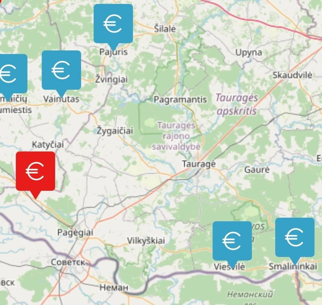 Bankomatų įrengimui sutrukdė karas Ukrainoje