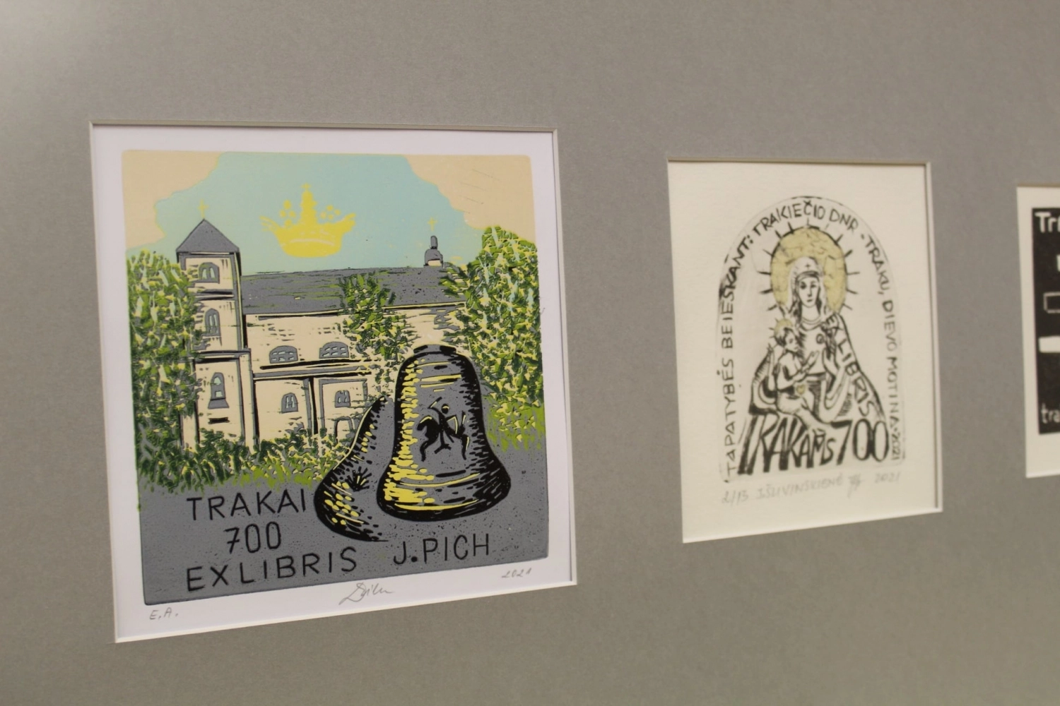 Bibliotekoje eksponuojama paroda sudomins ekslibrisų gerbėjus