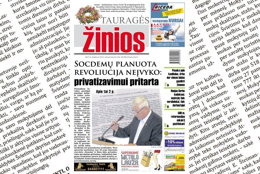 Birželio 23-osios numerio anonsas