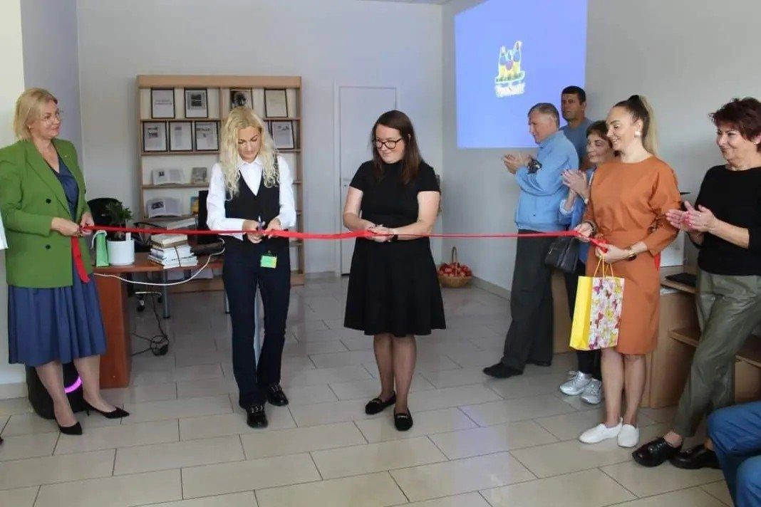 Duris naujose patalpose atvėrė Augusto Vymerio biblioteka