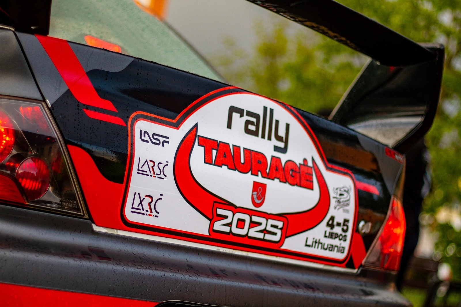 Eismo ribojimai „Rally Tauragė 2025“ metu