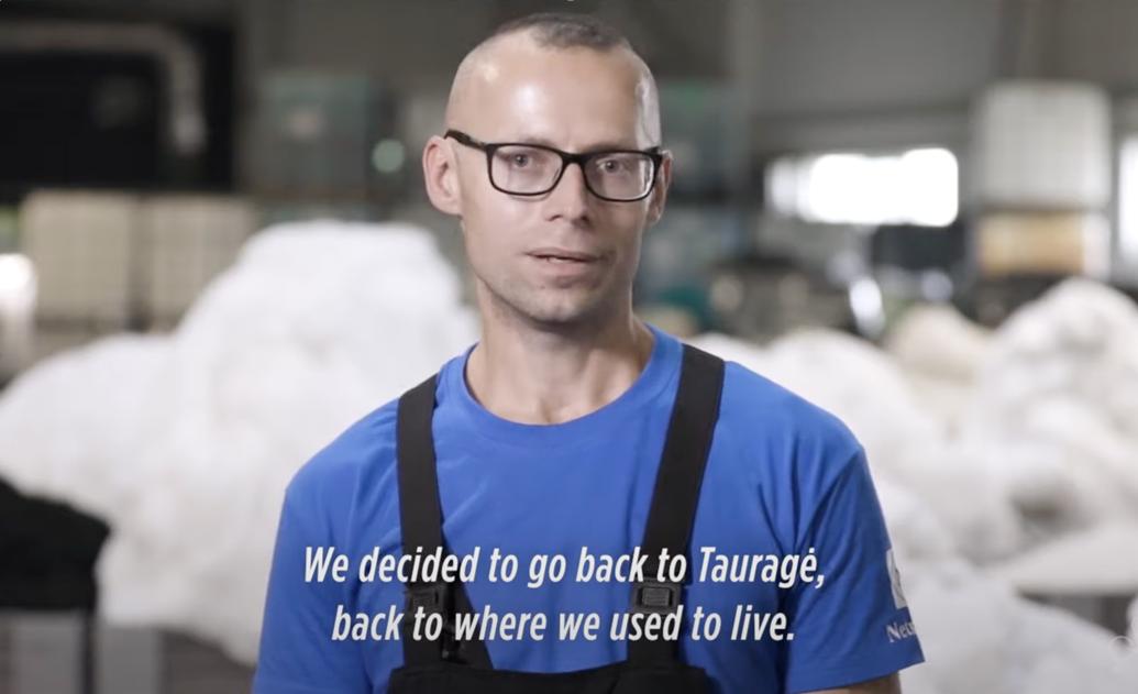 Erdvę veikti atveriančios Tauragės istorija užfiksuota JAV dokumentiniame filme