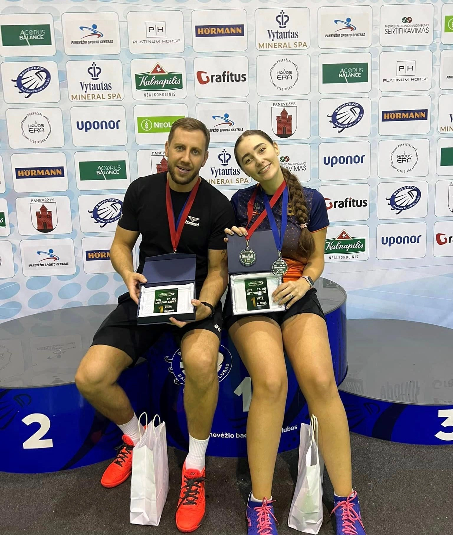 Finaliniame etape – badmintonininkų pergalės