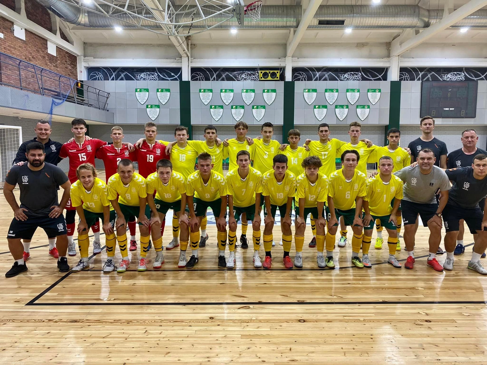 Futsal U19 Lietuvos rinktinėje – du žaidėjai iš Tauragės