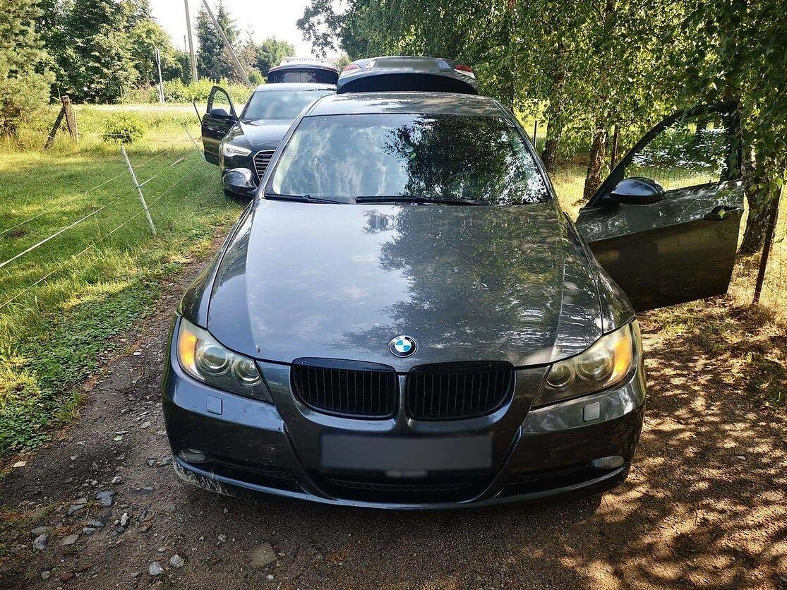 Gaudynės kaip kine: nuo policijos sprukusį BMW sustabdė tik ežys