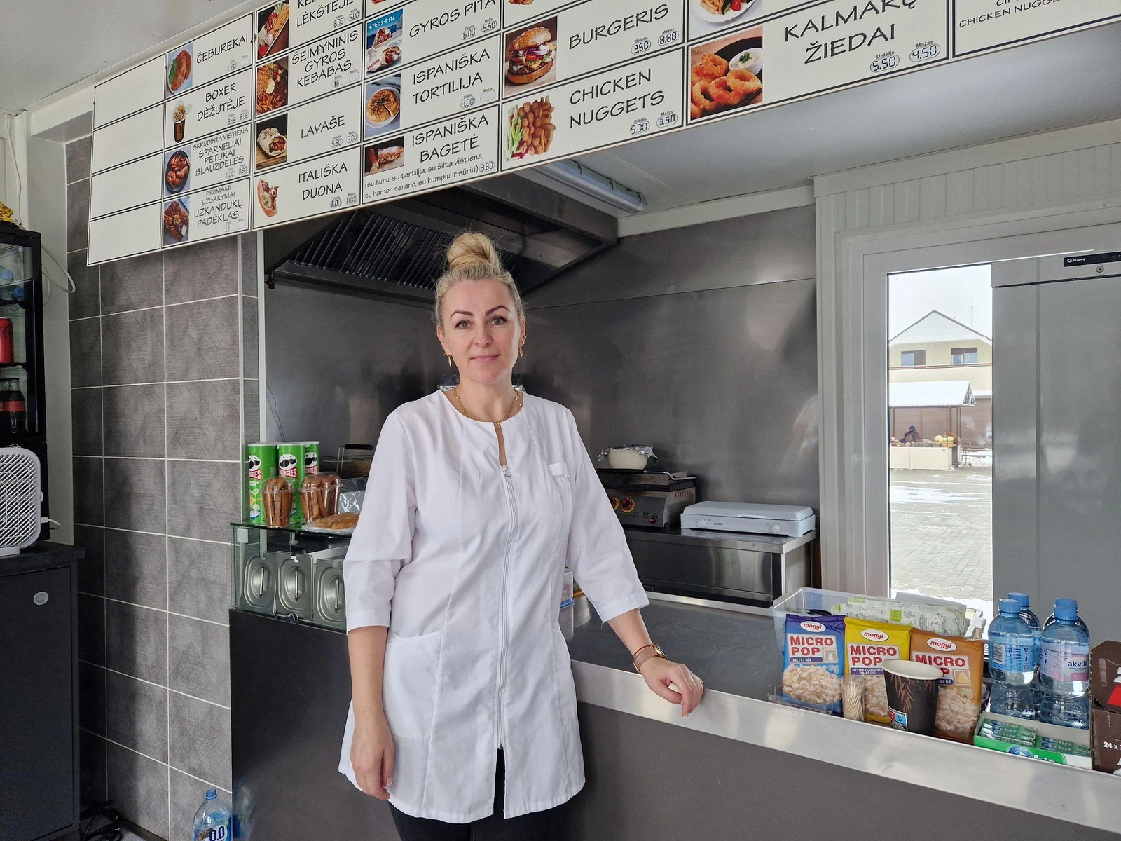 Greitojo maisto užkandinės pavadinimas gimė prie pusryčių stalo