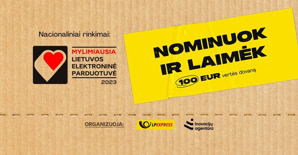 Gyventojai pirmą kartą rinks mylimiausią Lietuvos elektroninę parduotuvę