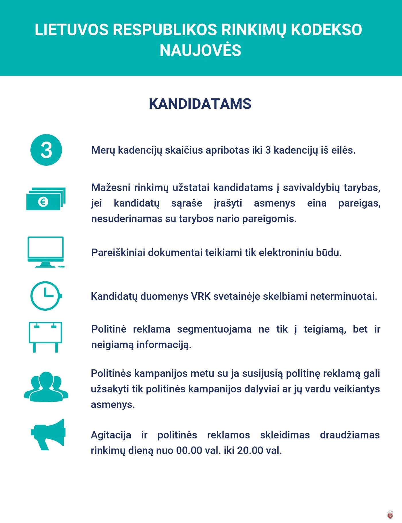 Įsigaliojo Rinkimų kodeksas