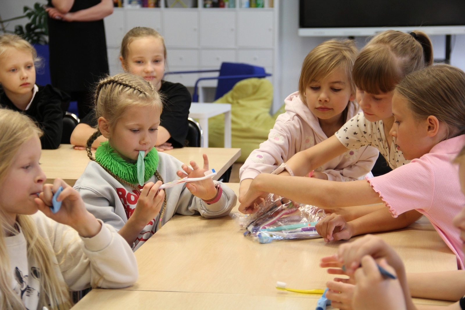 Įvyko jau penktoji bibliotekos organizuojama vaikų vasaros stovykla „Pozityvumo tiltas“