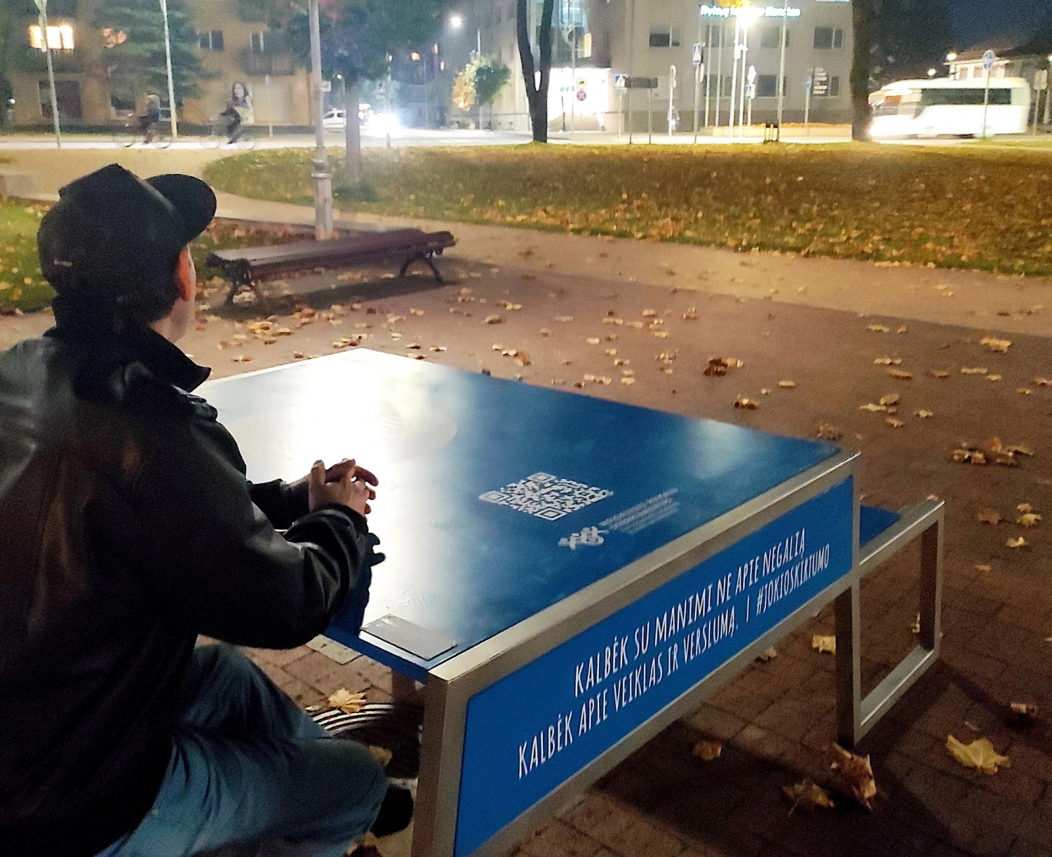 „Jokio skirtumo“ suolelis Tauragėje ragina kalbėti api