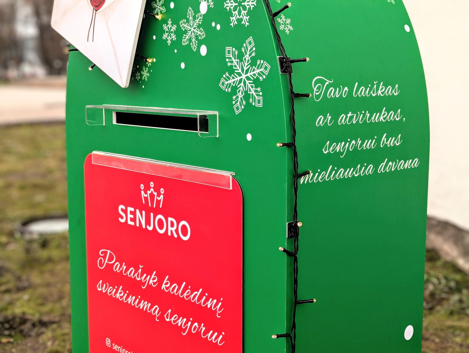 Kalėdinė akcija kviečia dalintis šventine dvasia su senjorais visoje Lietuvoje