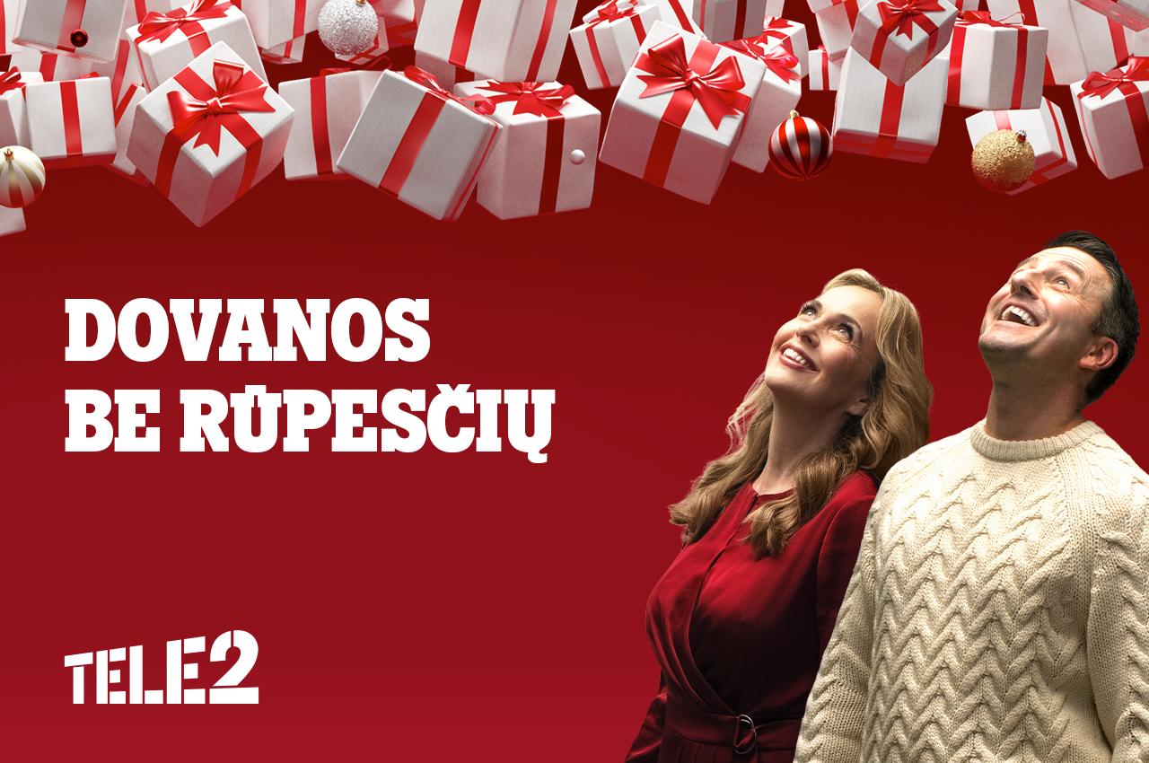 Kalėdiniai „Tele2“ pasiūlymai: pasirūpinkite dovanomi