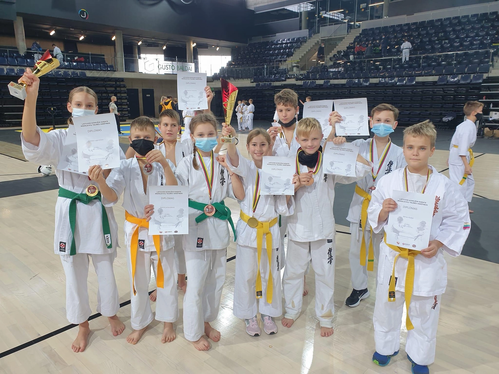 Kovos menų sportininkai iškovojo medalius