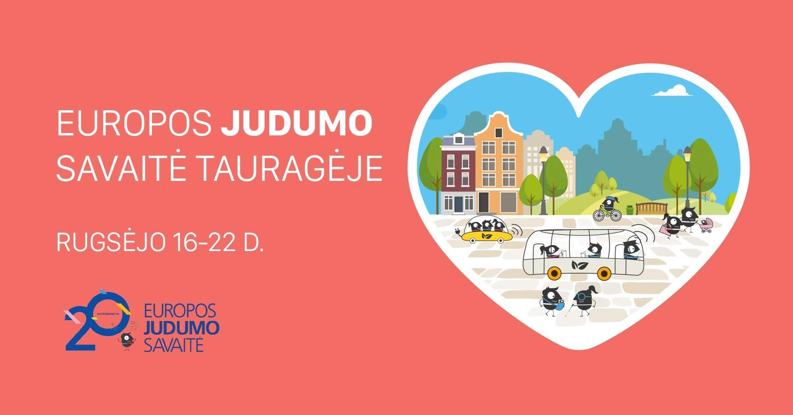 Kviečia nuo ketvirtadienio dalyvauti judumo savaitėje