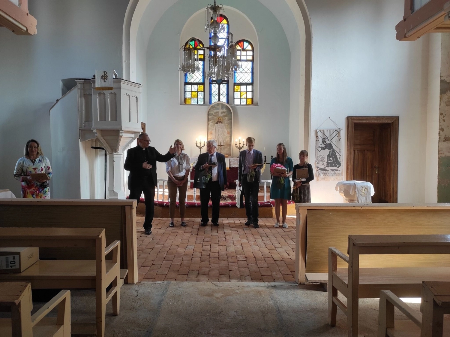 Lauksargių evangelikų liuteronų bažnyčioje vėl skamba vargonai 