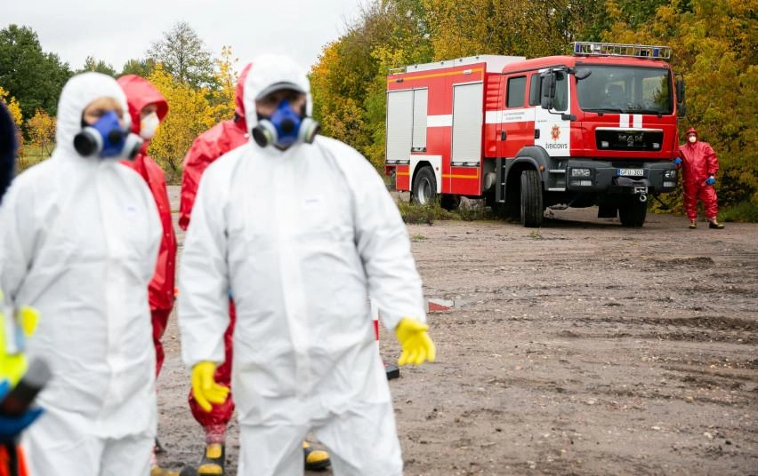 Lietuvoje vyko civilinės saugos pratybos – šalies miestu