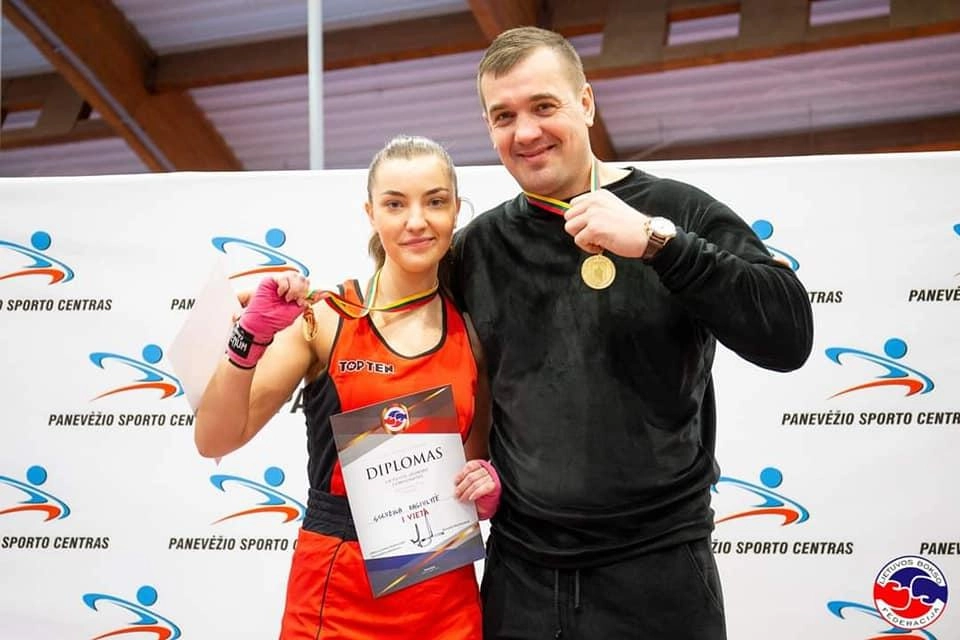 Lietuvos jaunimo bokso čempionė – Solveiga Kasiulytė