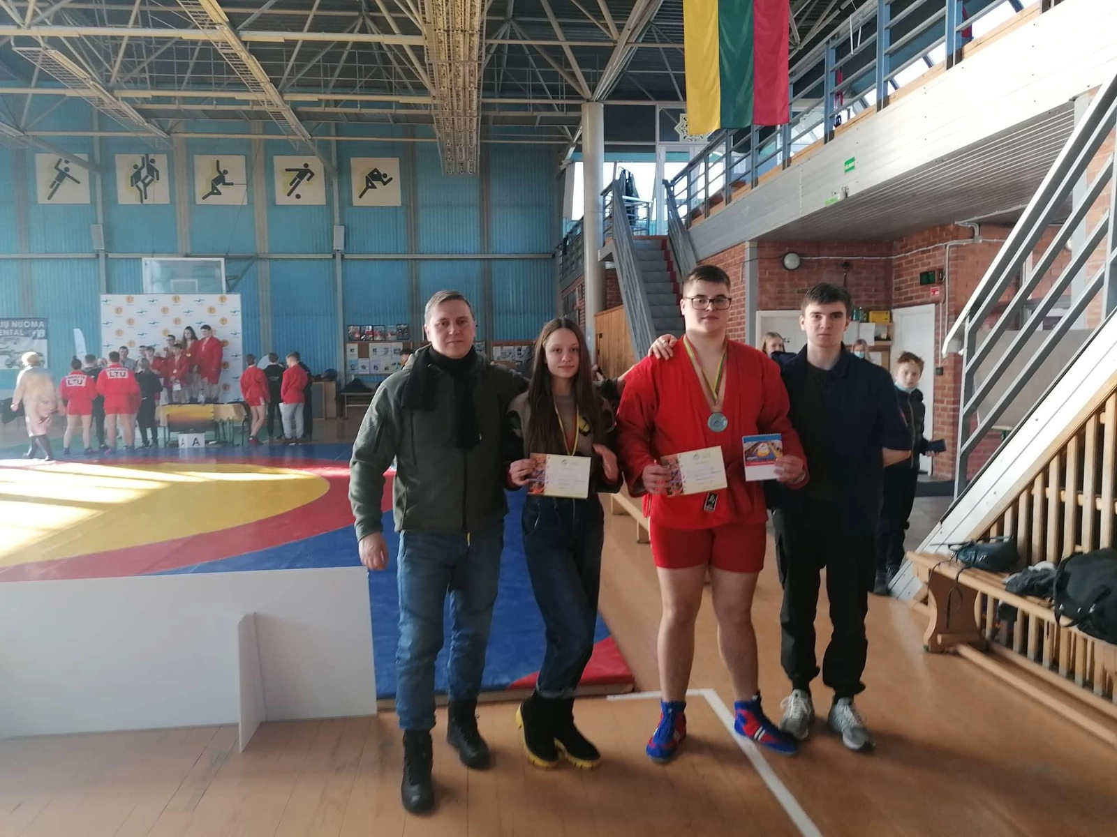 Lietuvos jaunių sambo čempionė – Arūnė Šlefendoraitė
