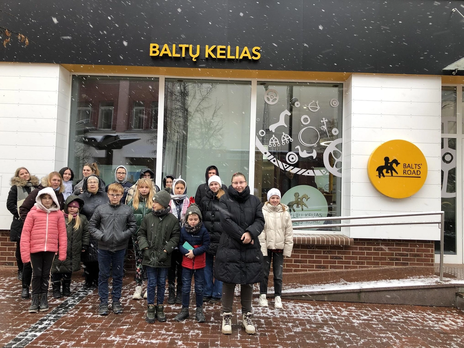 Lomių dienos centro vaikai keliauja po Lietuvą