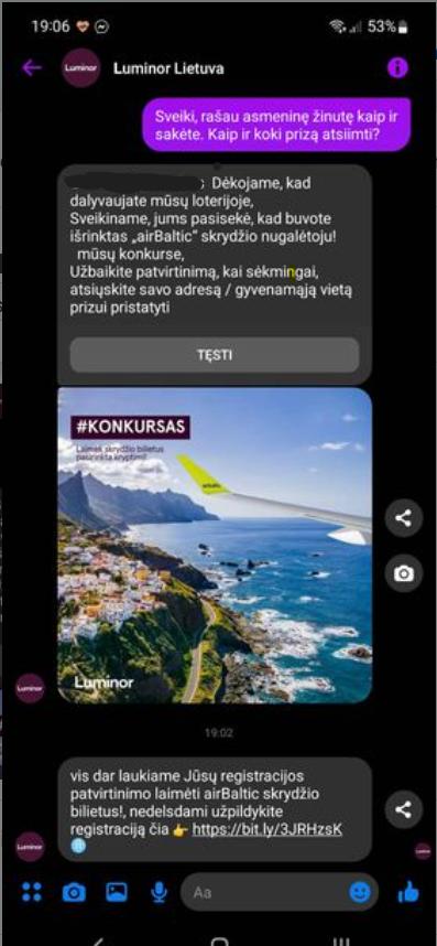 „Luminor“ perspėja neprarasti budrumo – sukčiai soci