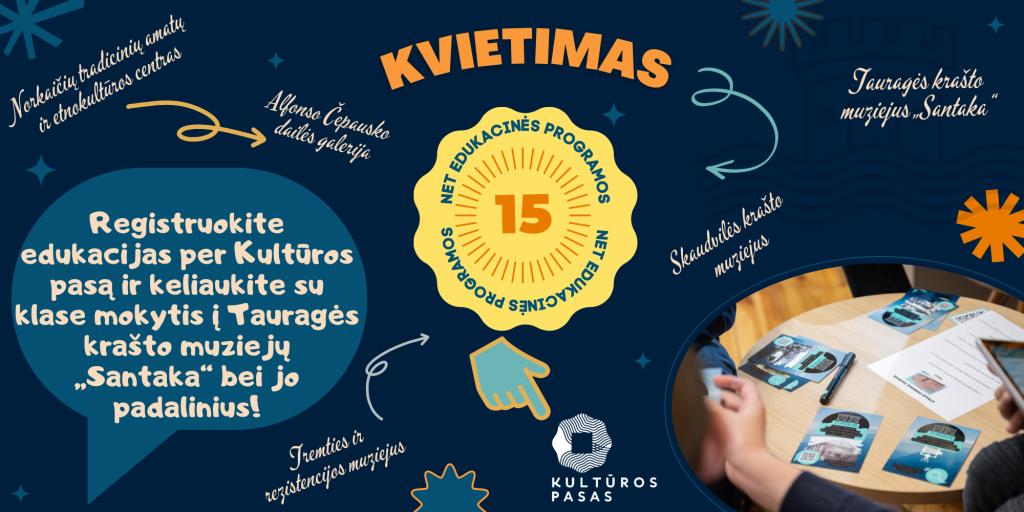 Muziejus kviečia į svečius: moksleiviams siūlo net 15 edukacijų