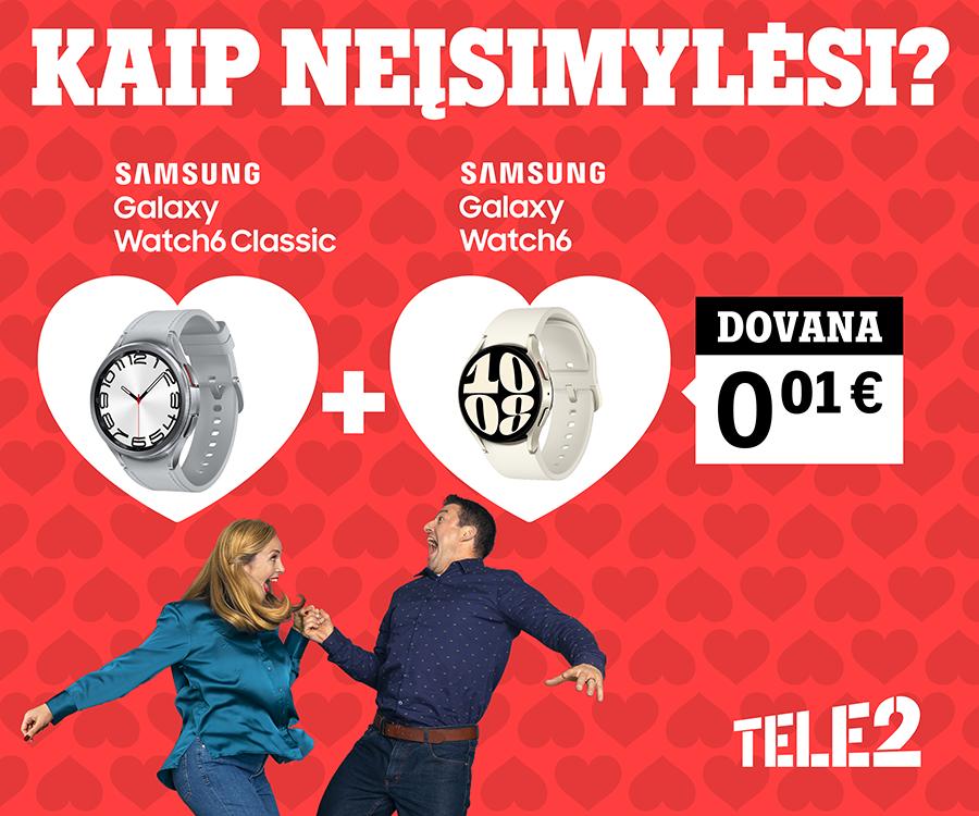 Mylimą žmogų palepinkite išmania dovana: ypatingi „Tele2“ pasiūlymai Valentino dienai