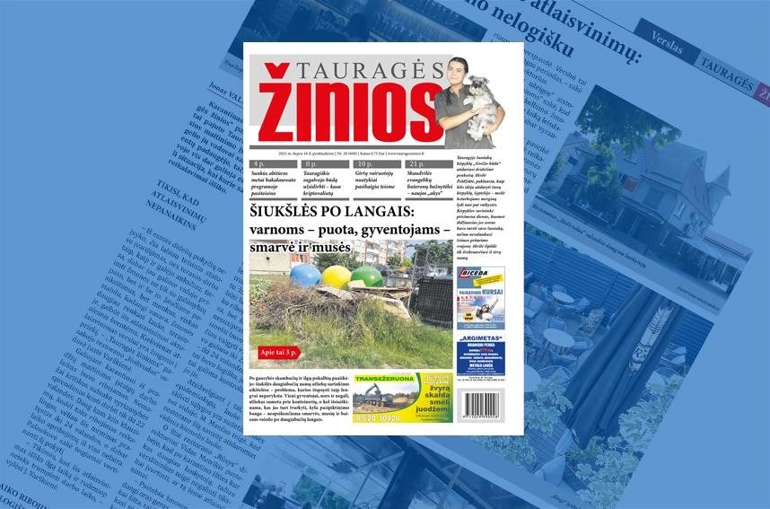 Naujausias numeris – apie daugiabučių gyventojų problemas dėl šiukšlių krūvų po langais