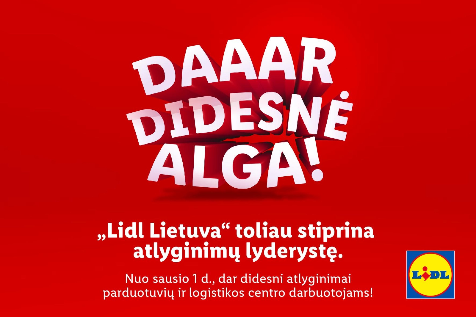 Naujus metus „Lidl Lietuva“ parduotuvių ir logistikos c