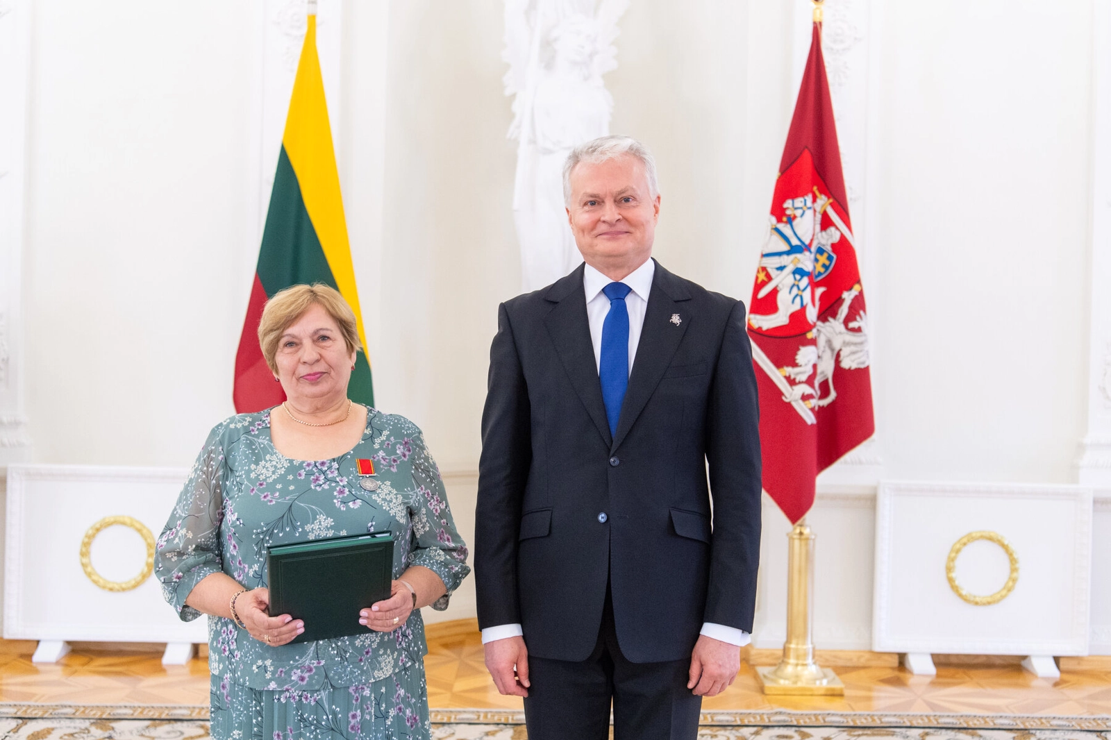 Ordino „Už nuopelnus Lietuvai“ medaliu apdovanota ir tauragiškė Pranciška Ramanauskienė
