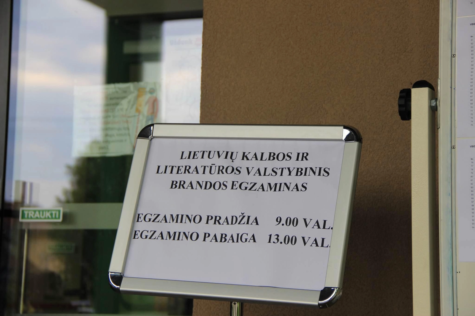 Pagrindinė brandos egzaminų sesija prasidės birželio 5-ąją
