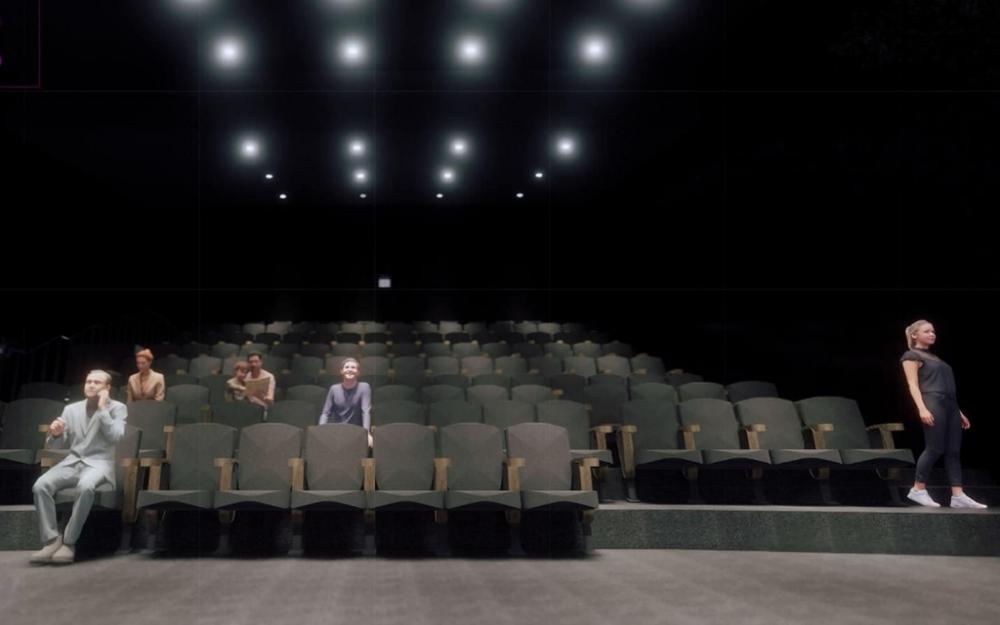 Parengtas techninis kino salių projektas