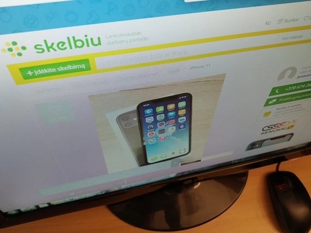 Per mėnesį apie 5000 eurų išvilioję sukčiai aukų ieško portale skelbiu.lt