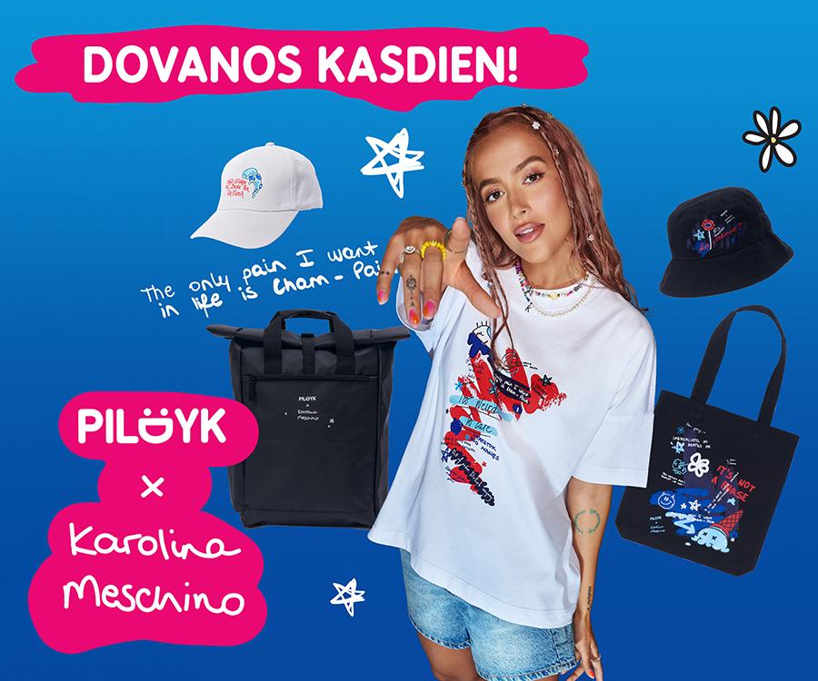 „Pildyk“ klientams – dovanos kasdien: laimėkite daiktus iš naujausios K. Meschino kolekcijos