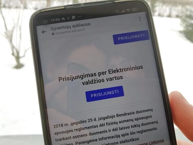 Pirmą kartą atliekamas gyventojų tautybės, gimtosios kal