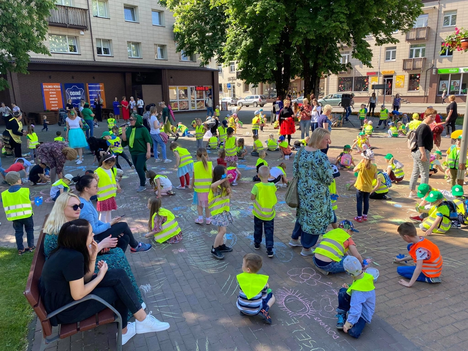 Pirmoji miesto šventės diena: daugiausia dėmesio – vaikams