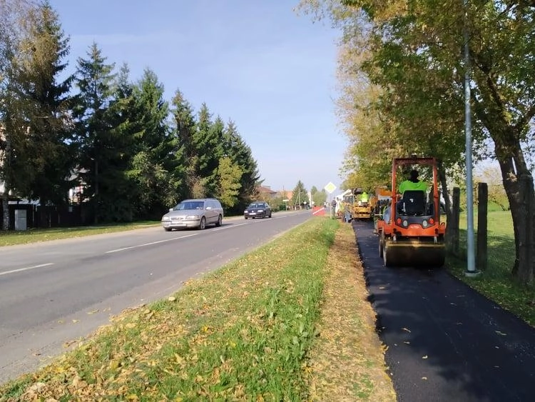 Po keleto dešimtmečių remonto sulaukė ir Šlaito gatvės šaligatvis