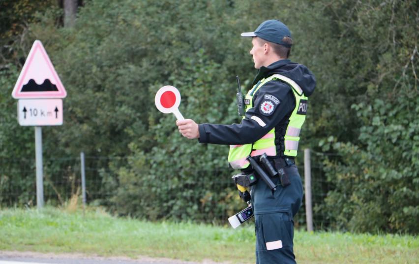 Policijos pareigūnai Tauragėje vykdė prevencinę priemonę