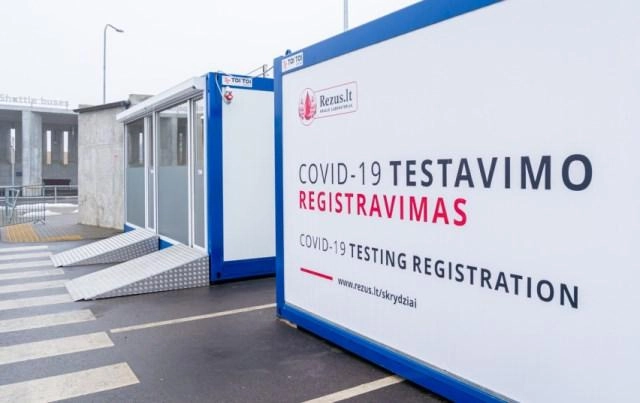Pradedamos teikti COVID-19 testavimo paslaugos greta Vilniaus oro uosto