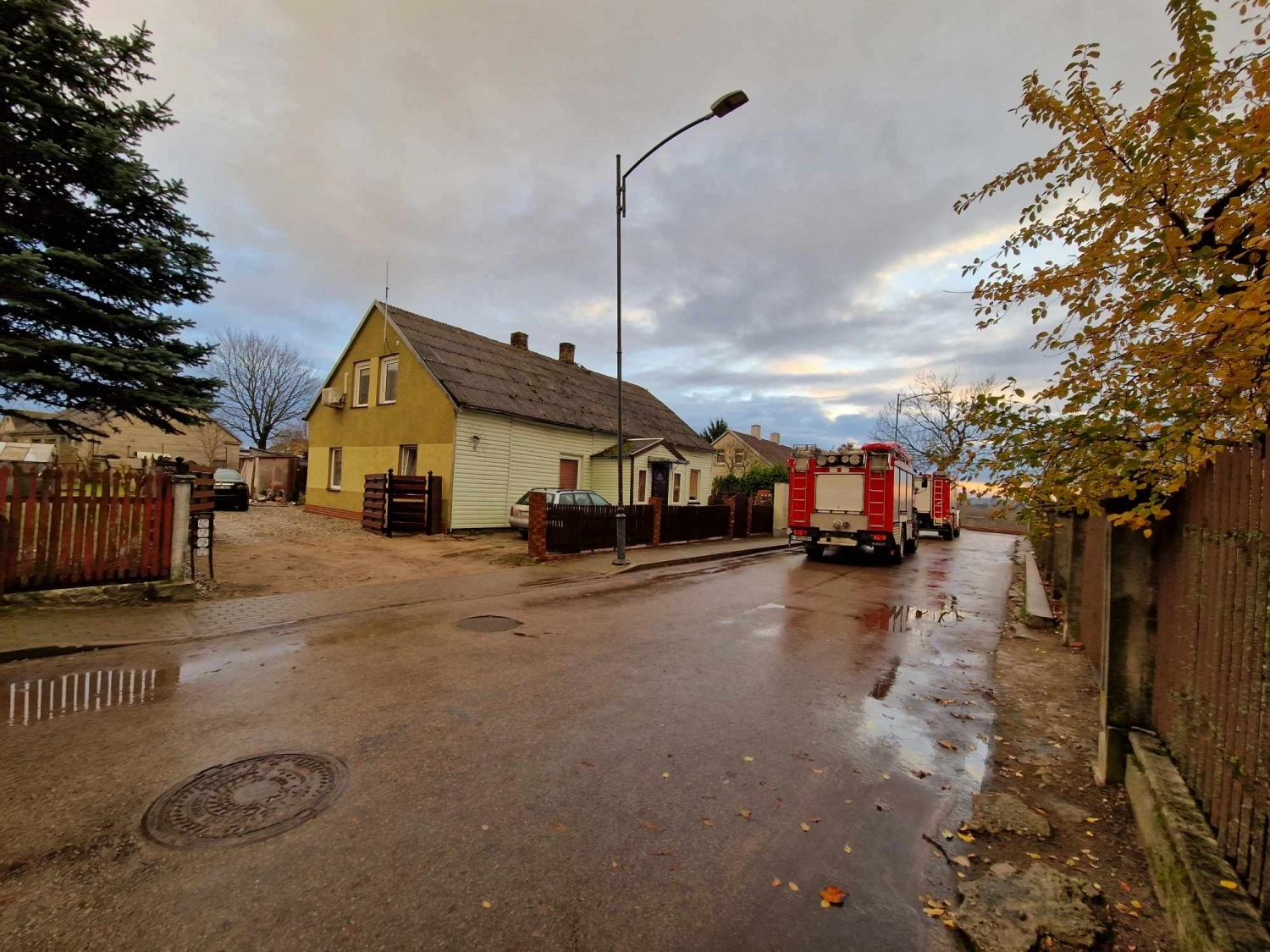 Pranešta apie Prezidento gatvėje užsiliepsnojusią krosnį