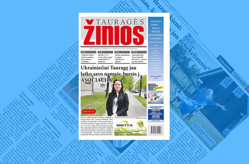Ryt „Tauragės žiniose“ – Ukrainiečiai Tauragę jau laiko savo namais: bursis į asociaciją