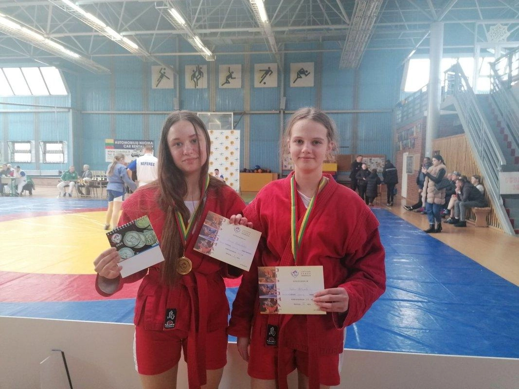 Sambo čempionate – tauragiškių pergalės