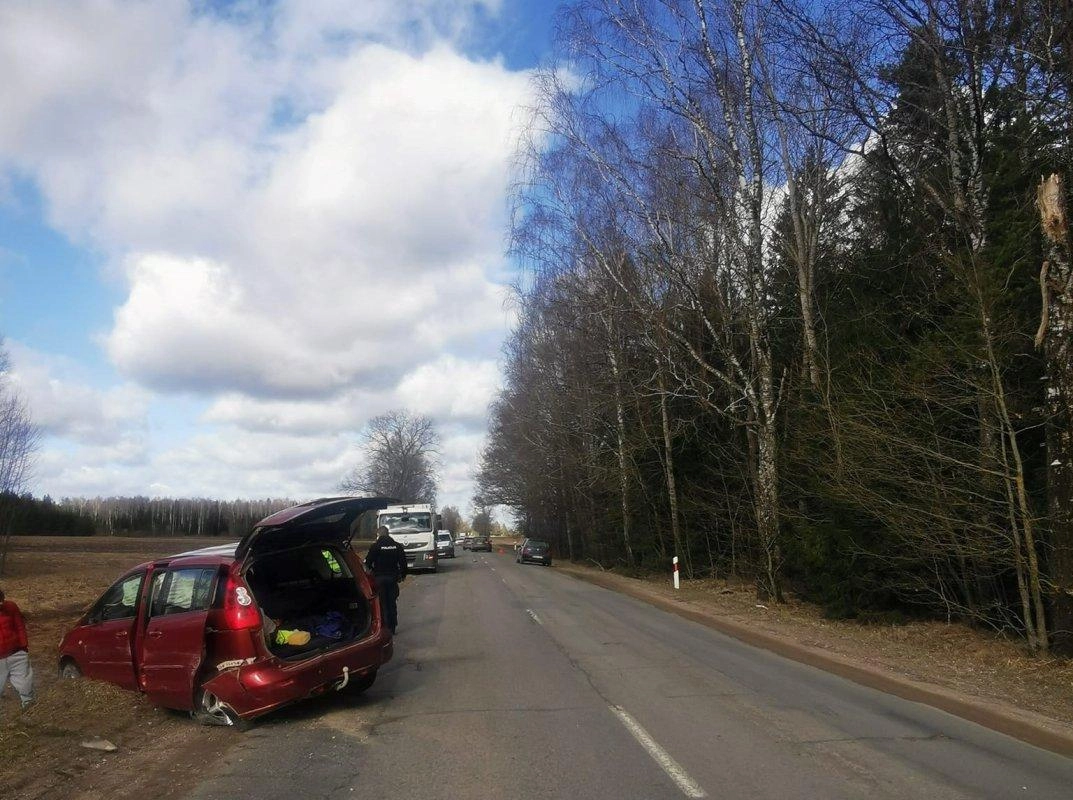 Susidūrė du automobiliai
