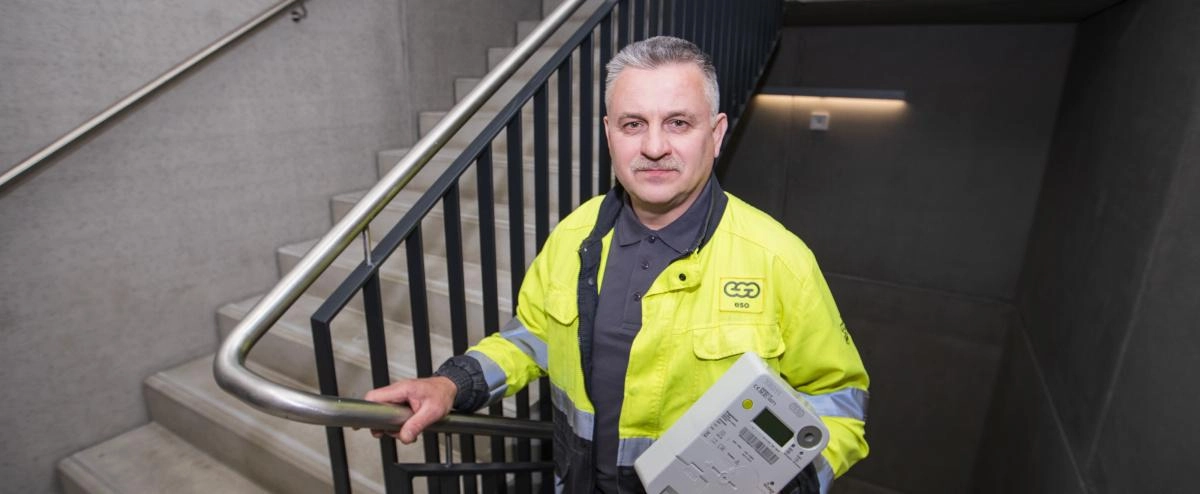 Sužinokite: kaip ESO informuos klientus apie elektros skaitiklio keitimą į išmanųjį