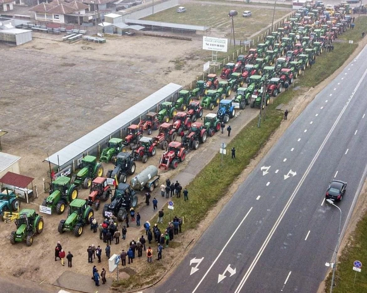 Šventiniu laikotarpiu ūkininkai ruošiasi streikui